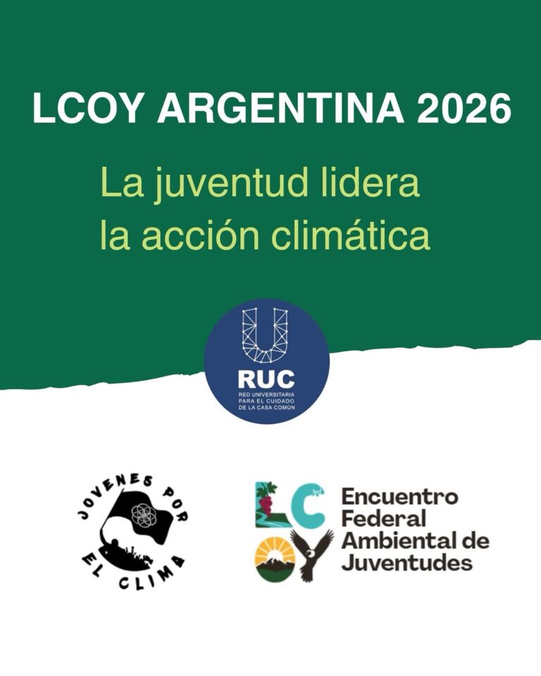 camino a la lcoy argentina 2026 la juventud lidera la acción climática 🇦🇷 🌱la ruc acompaña c