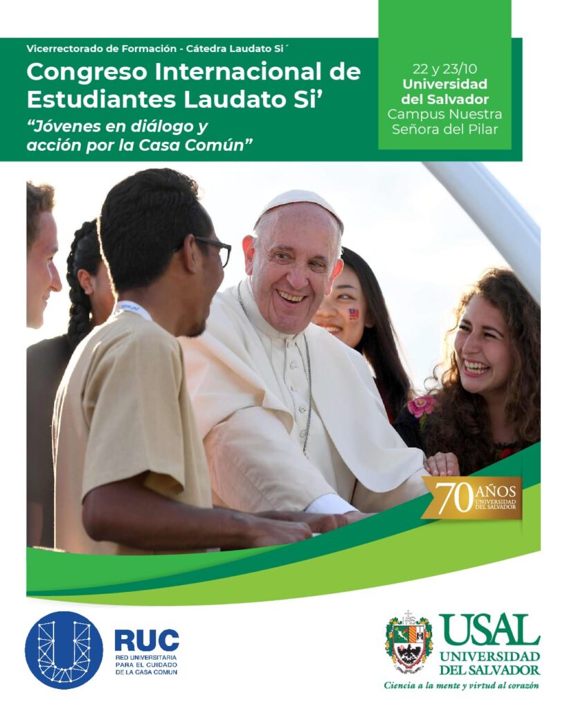 Cátedra extracurricular itinerante Laudato Si' congreso laudato si jonathan sciutto