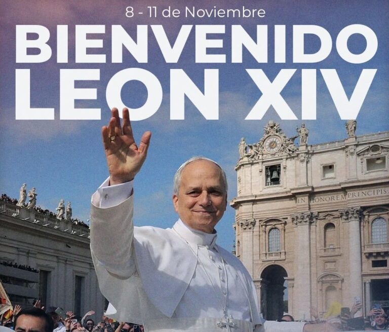 bienvenida papa leon